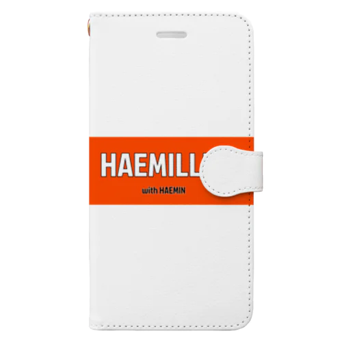 HAEMIN Offical GOODS REDSPORTS 手帳型スマホケース