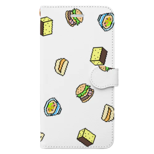 ［全国ご当地］長崎県(食べ物ver) Book-Style Smartphone Case