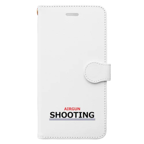 エアガン　シューティング Book-Style Smartphone Case