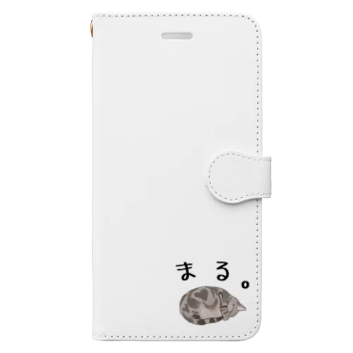 まる。 Book-Style Smartphone Case