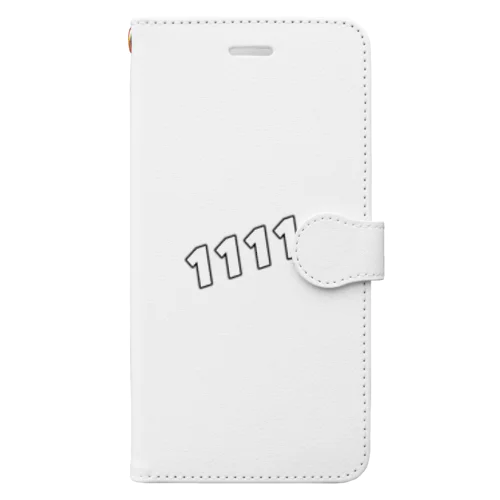 エンジェルナンバー「1111」 手帳型スマホケース