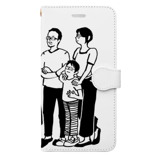 メガネは家族👓 Book-Style Smartphone Case