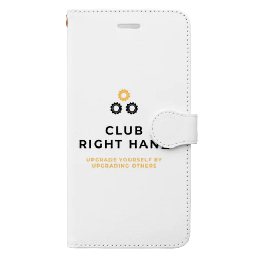 Club Right Handのアイテムたち 手帳型スマホケース