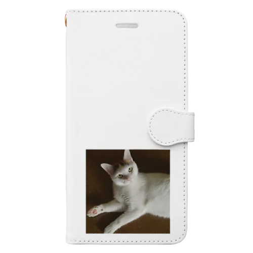 箱入り三毛猫うにさん Book-Style Smartphone Case