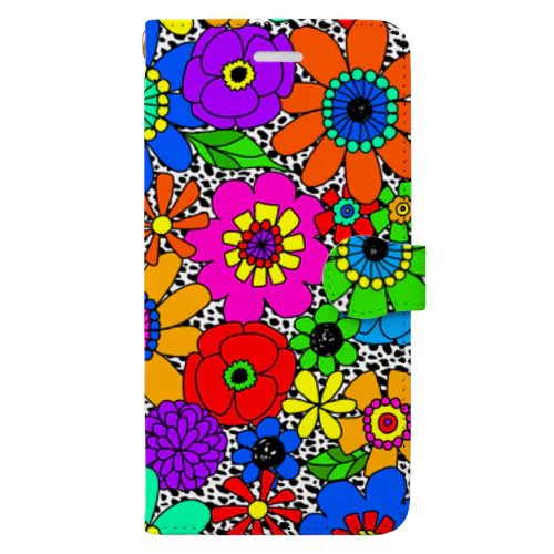 riekim flower Book-Style Smartphone Case