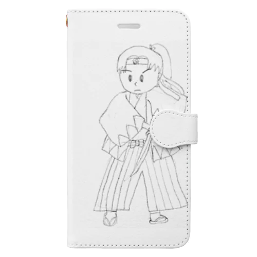 激闘新撰組:ラフスケッチ Book-Style Smartphone Case