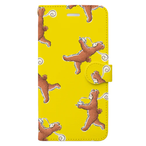 珈琲くまくん Book-Style Smartphone Case