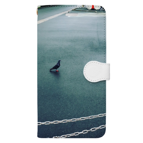 鳩さん。 Book-Style Smartphone Case