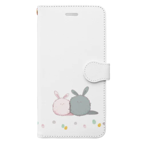 イースターなうさちゃん Book-Style Smartphone Case