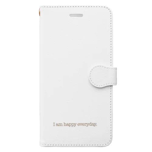 happy Book-Style Smartphone Case