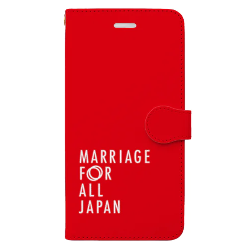 MarriageForAllJapan手帳型スマホケース1 Book-Style Smartphone Case