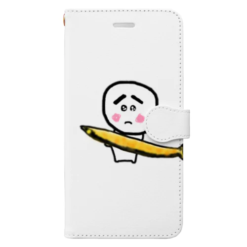 おつかれサンマ（ぴえまる） Book-Style Smartphone Case