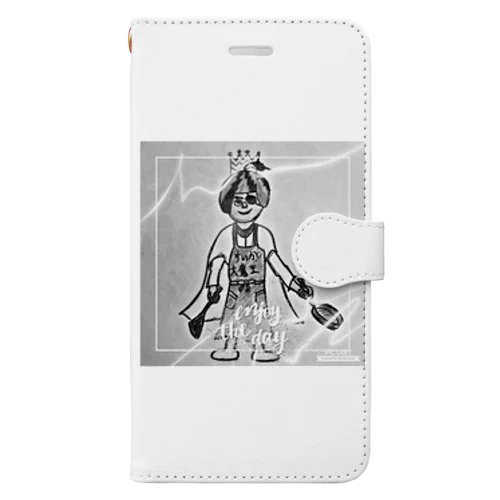 すいか大魔王 ﾓﾉｸﾛ（柚 YUZU オリジナル） Book-Style Smartphone Case