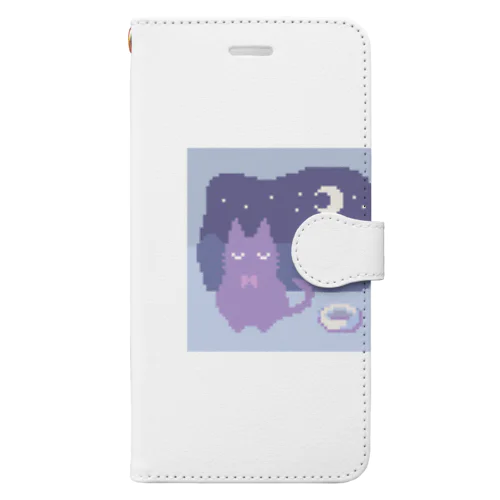 おやすみにゃんこ Book-Style Smartphone Case