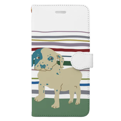 ぶち犬 Book-Style Smartphone Case