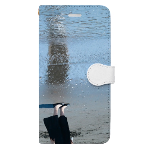 君は海の中 Book-Style Smartphone Case