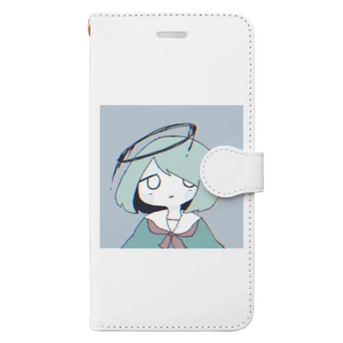 もちもち天使の女の子 Book-Style Smartphone Case