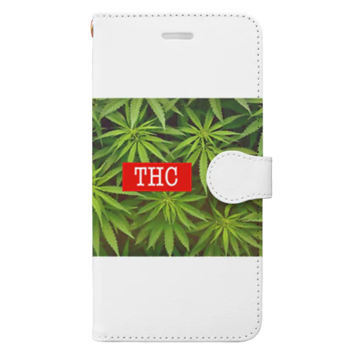 THC CBD 大麻　 手帳型スマホケース