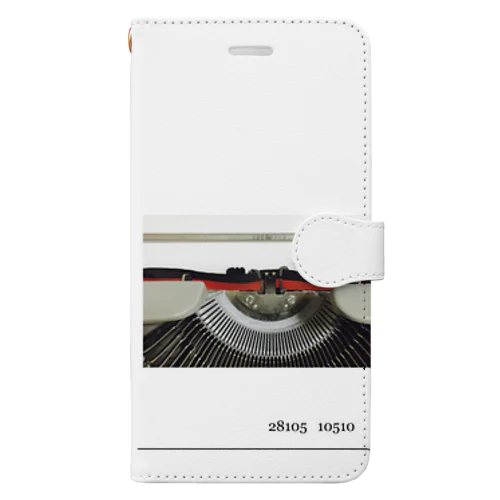 タイプライター　28105 10510 Book-Style Smartphone Case