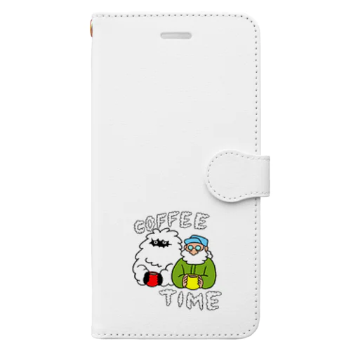 イエティとおじさん Book-Style Smartphone Case