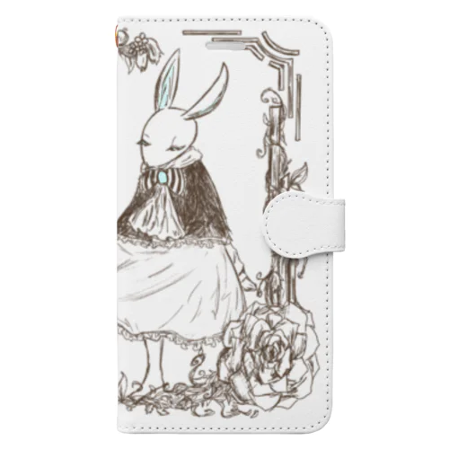 ドウワウサギ、シンデレラ。 Book-Style Smartphone Case