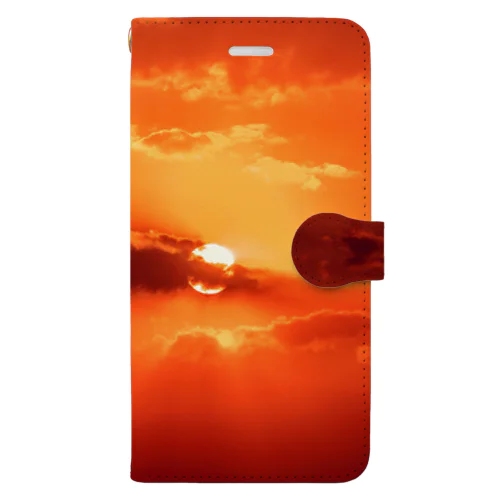 夕焼け6 Book-Style Smartphone Case