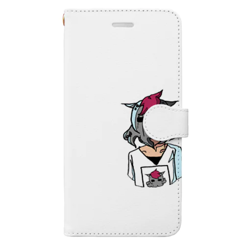 鋼の面ダコさん Book-Style Smartphone Case