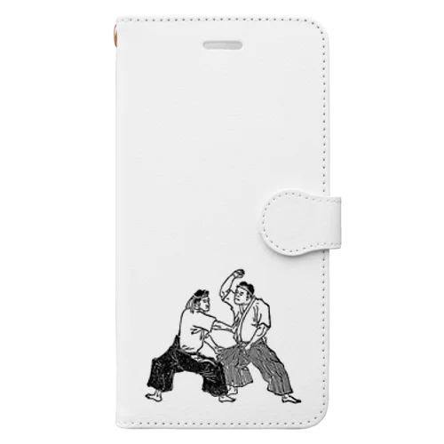 天神真楊流柔術 朽木倒 Book-Style Smartphone Case