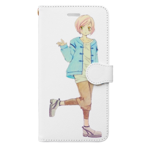 トワ(おでかけ) Book-Style Smartphone Case