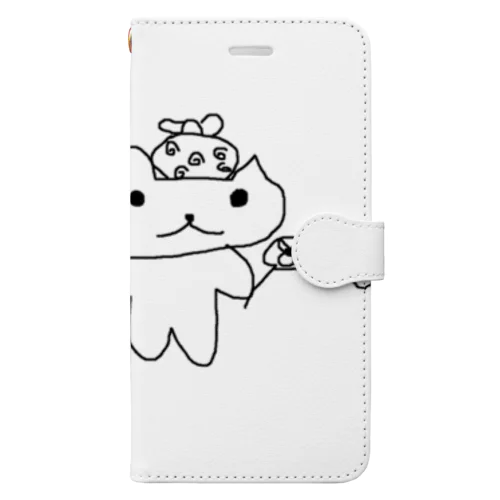 ふーにゃん① Book-Style Smartphone Case