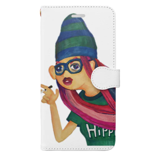 HIPPIE GIRL Book-Style Smartphone Case