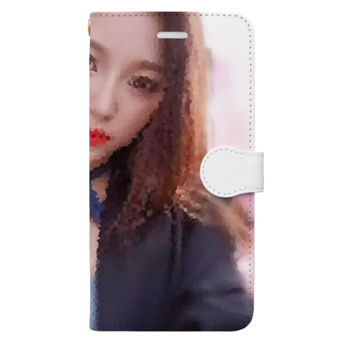 ステンドグラス美女 Book-Style Smartphone Case