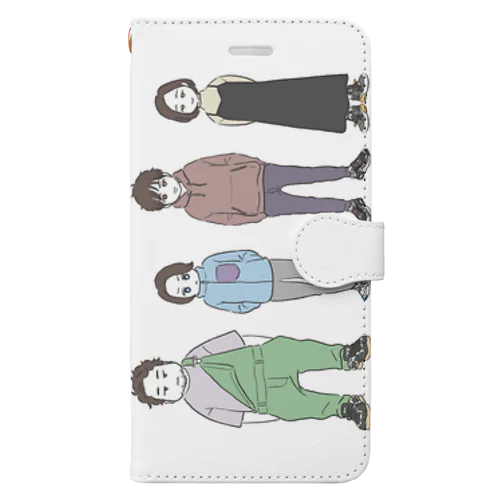 ゴミカスcrew2021 Book-Style Smartphone Case