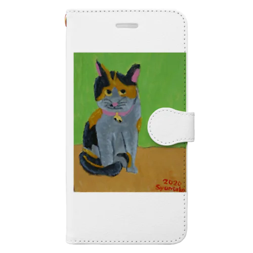 三毛猫タマちゃん Book-Style Smartphone Case