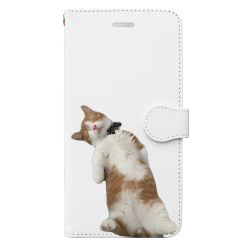 短足マンチカン  どり🐱 Book-Style Smartphone Case