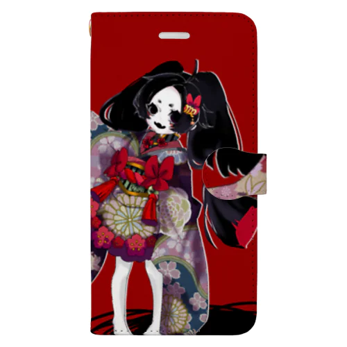 兎と乙女 Book-Style Smartphone Case