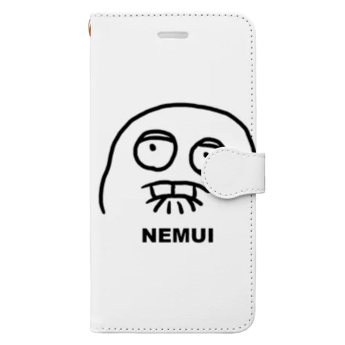 NEMUI MARU 手帳型スマホケース