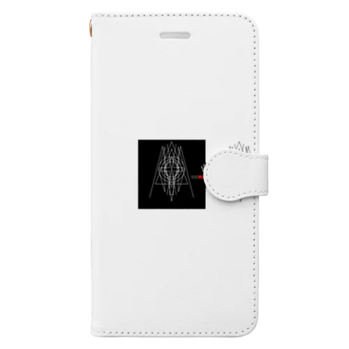 rock白・黒 Book-Style Smartphone Case