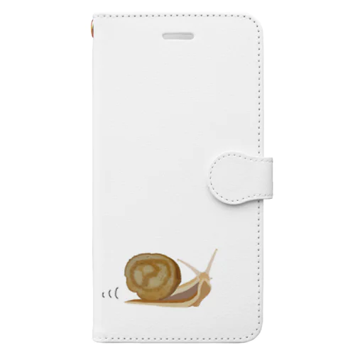 カタツムリ　Snail Book-Style Smartphone Case