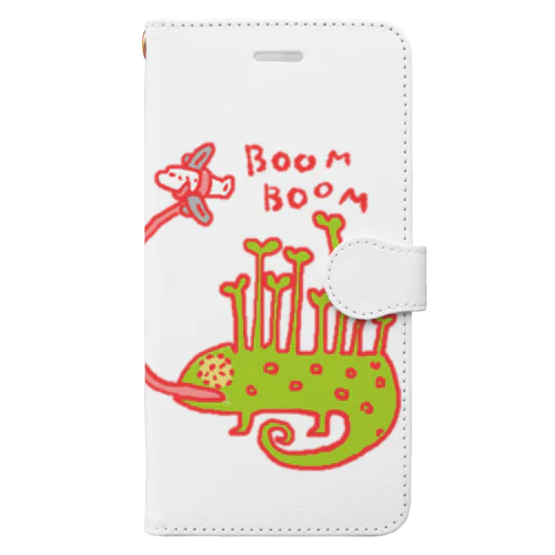 BOOM BOOMカメレオン 手帳型スマホケース