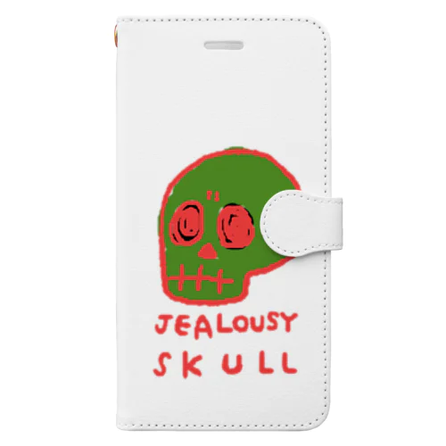 JEALOUSY SKULL Book-Style Smartphone Case