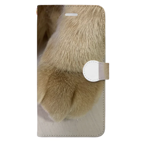 とら吉のくりーむパン🍞(猫の足) Book-Style Smartphone Case