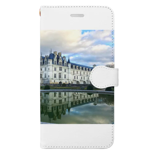 Le château de Chenonceau シャノンソー城 Book-Style Smartphone Case