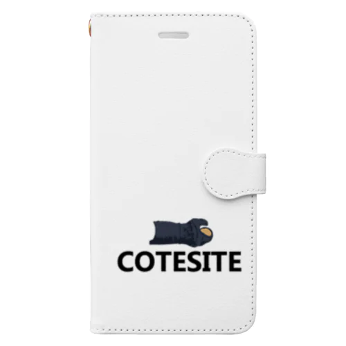 【COTESITE】小手して! Book-Style Smartphone Case