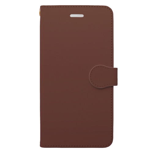 グラデーション Garnet Marron Book-Style Smartphone Case