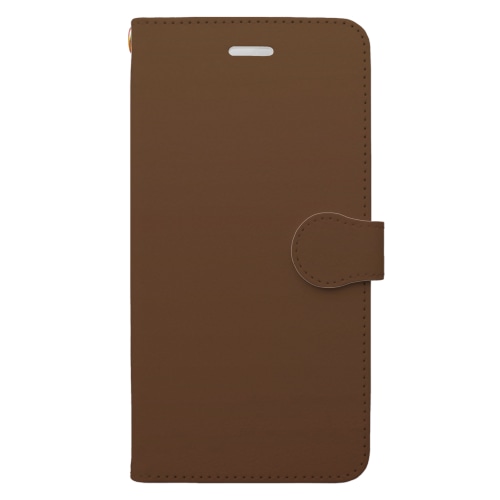 グラデーション Emerald Marron Book-Style Smartphone Case