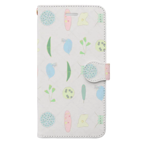 微生物 Book-Style Smartphone Case