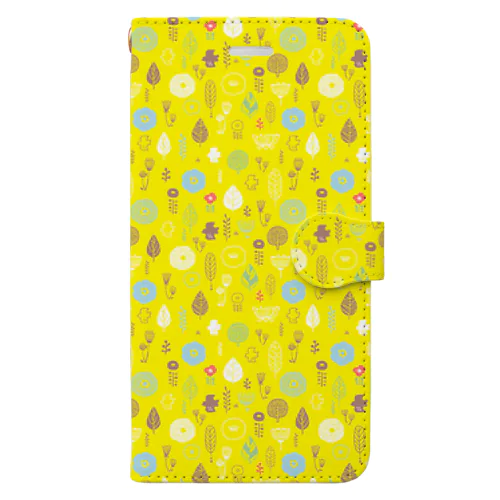 scandinavian lemon Book-Style Smartphone Case