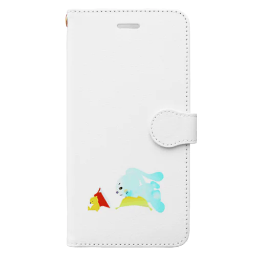 タレ耳ウサギ🐰のgigi君 Book-Style Smartphone Case