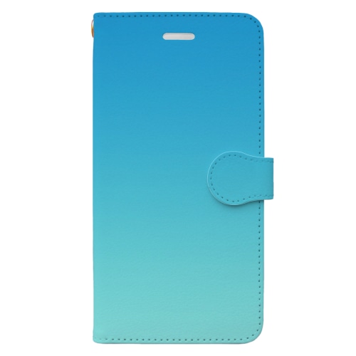 グラデーション Chiffon Sky Book-Style Smartphone Case
